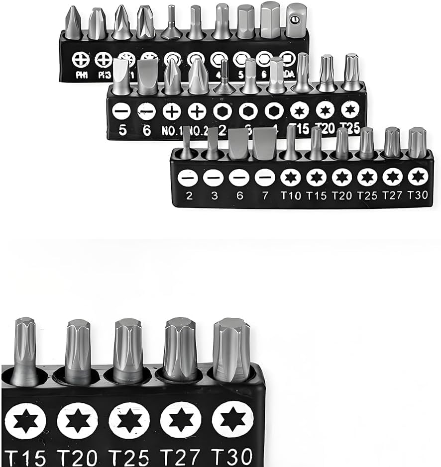 Kit Ferramentas Completo, 108 Peças Caixa de Ferramentas Manuais Profissionais para Reparos e Montagens em Casa, Oficina, Carros e Projetos DIY Maleta de Ferramentas