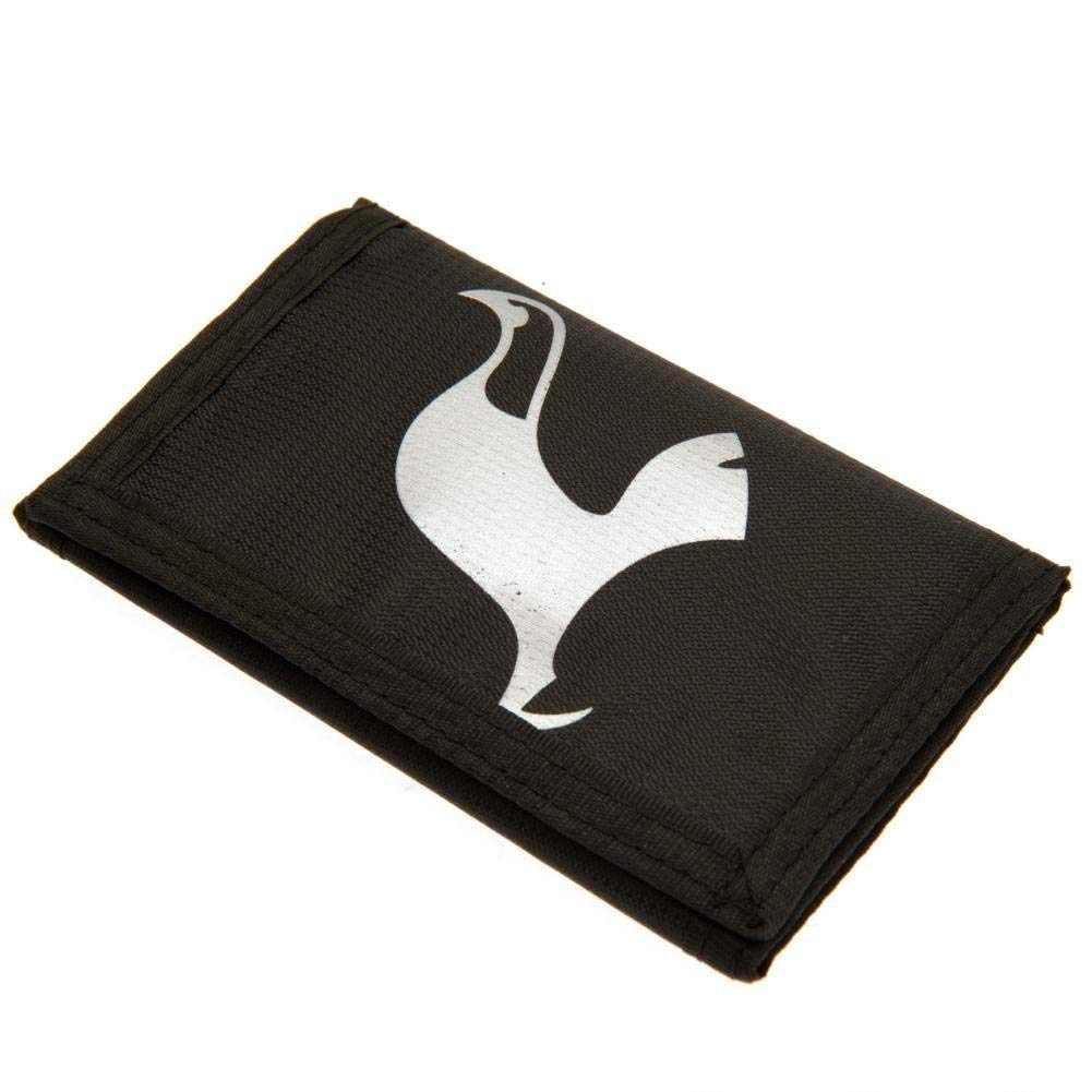 Tottenham Hotspur React Tri Fold Touch Fastening Wallet (One Size) (Black/White)