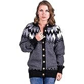 Gamboa Alpaca Cardigan Sweater for Women Hooded Knit Fall Winter Lady Womens Lightweight Sweaters
