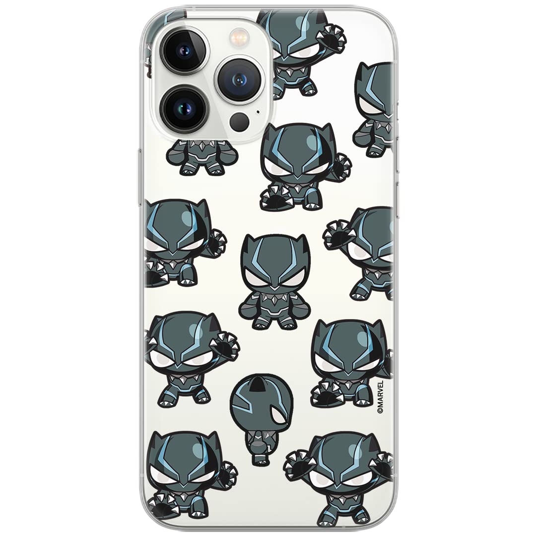 ERT GROUP mobile phone case for Apple Iphone 6 PLUS original and officially Licensed Marvel pattern Black Panther 016 optimally adapted to the shape of the mobile phone, partially transparent