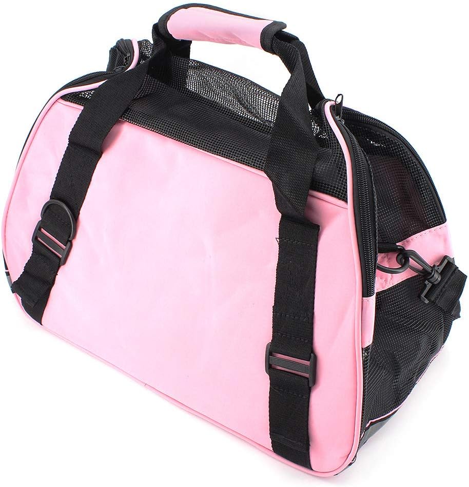 MoYouno Pet Carrier for Small Dog, Cat, Rabbit, Portable Mesh Soft