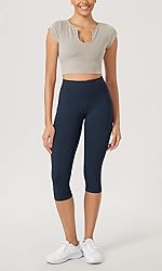 ODODOS ODLEX 2-Pack High Waist Workout Capris with