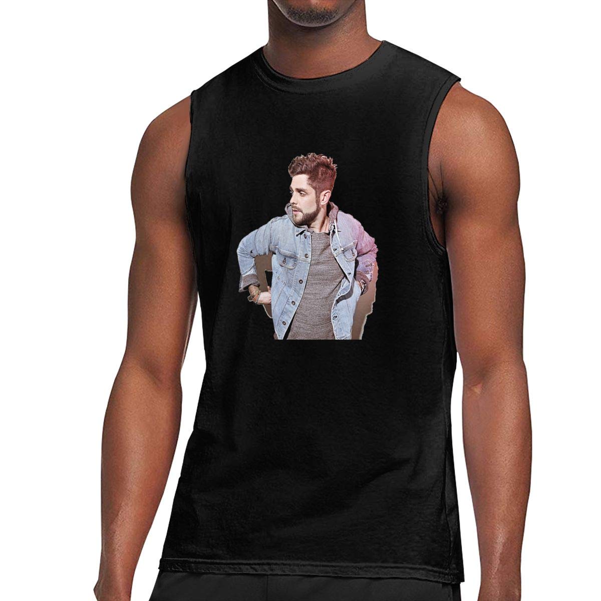 Thomas Rhett Life Changes Sleeveless Shirt Workout Muscle Bodybuilding Tank Top Black