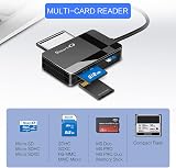 SmartQ C368 USB 3.0 SD Card Reader CF SD MicroSD Windows Mac Plug N Play view 2