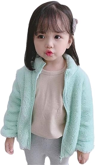 Amazon Co Jp フッカツ 子供服 もこもこコート ボアジャケット キッズ 赤ちゃん アウター ふわふわ 女の子 男の子 防寒対策 秋冬 可愛い 普段着 人気 通園 出産祝い 服 ファッション小物