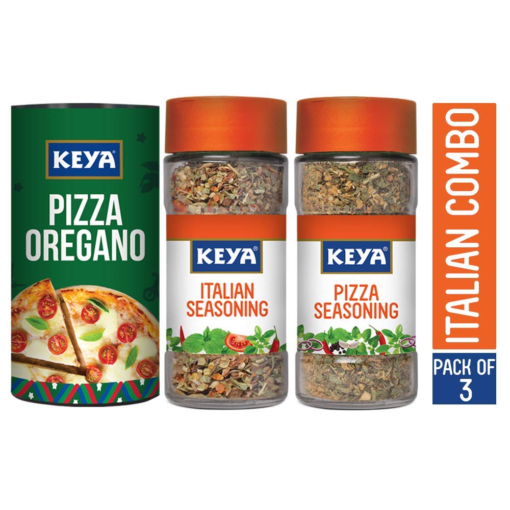 Keya Italian Combo Pack Pizza Oregano 80 G Seasonings 35 G Pizzas Seasoning 45 G Buy Online In Antigua And Barbuda At Antigua Desertcart Com Productid 94004642