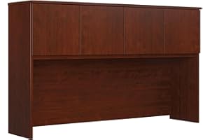 Sauder Affirm 60" x 36" Hutch, Classic Cherry Finish