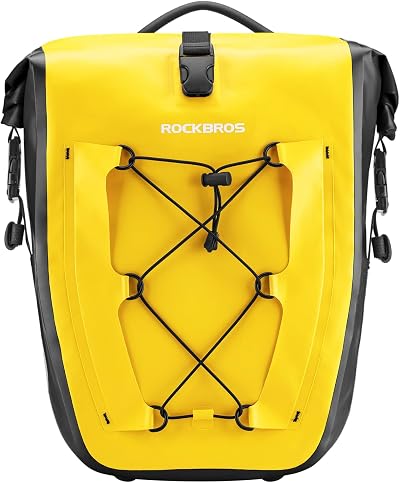 ROCKBROS 25L-32L Waterproof Bike Pannier Bag Rear Rack