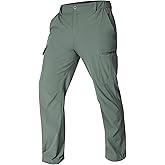 MOURCE Quick Dry Hiking Pants Men Lightweight - Water Resistant Outdoor Cargo Pants for Men with Pockets