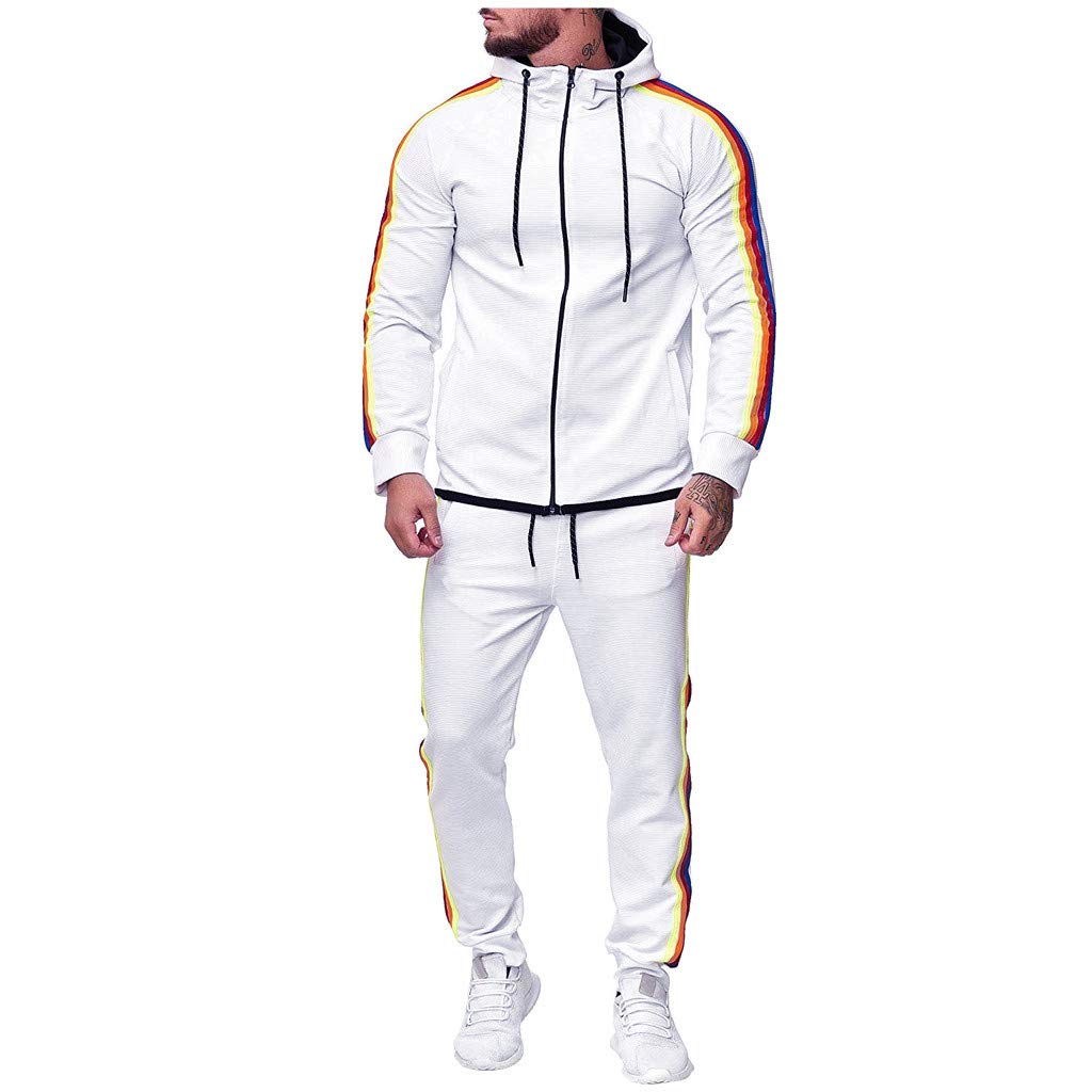 mens printed tracksuit