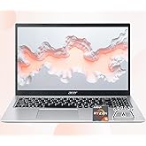 acer Aspire 3 Premium Laptop with Backlit Keyboard | AMD Ryzen 5 7530U CPU | 15.6 FHD IPS Display | 16GB RAM | 256GB PCIe SSD | Type-C | Wi-Fi 6 | Sleek & Portable | Windows 11 Pro