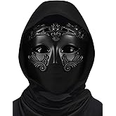 Guayma Steampunk Oni Masquerade Mask for Men/Women Halloween Mardi Gras Venetian Costume Party Prom Ball
