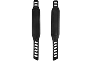 Exercise Bike Pedal Straps Universal Long Pedal Strap Widened Straps Adjustable Exercise Bike Rubber Straps for Stationary Bi