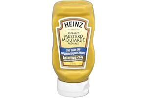 Heinz Yellow Mustard, 375 mL Bottle (Pack of 12)