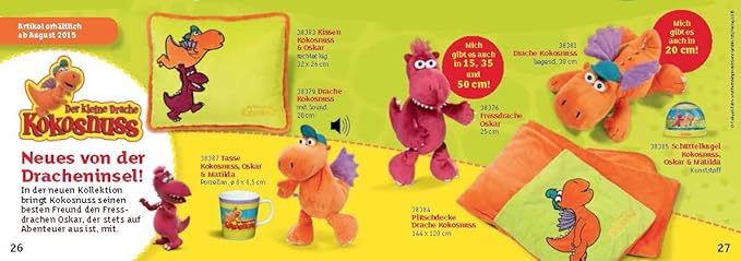 Nici 38376 Drache Oskar 25 Cm Schlenker Amazon De Spielzeug