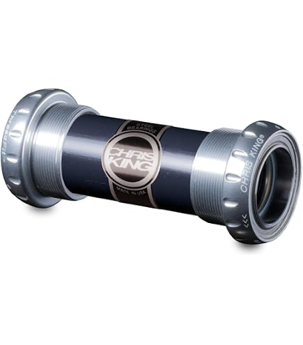 Amazon.com : Chris King ThreadFit 24mm Bottom Bracket Red Steel