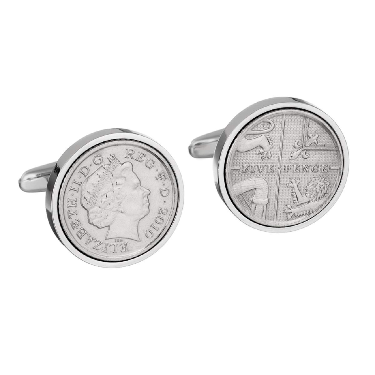 Birthday Cufflinks - 2010 Wedding Anniversary - 2010 Anniversay Cufflinks English