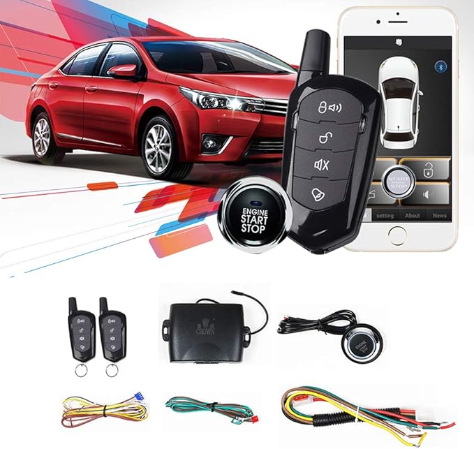 Universal Car Remote Engine Start One Key Engine Start