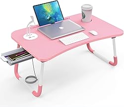 Elekin Laptop Desk for Bed,Portable Folding Lap