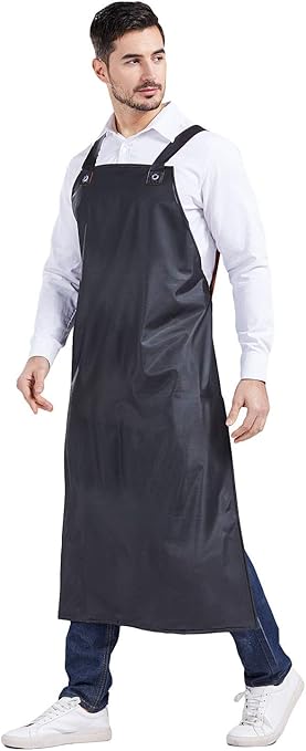 Heavy Duty Waterproof Apron - For Unisex Adult, Ultra Lightweight