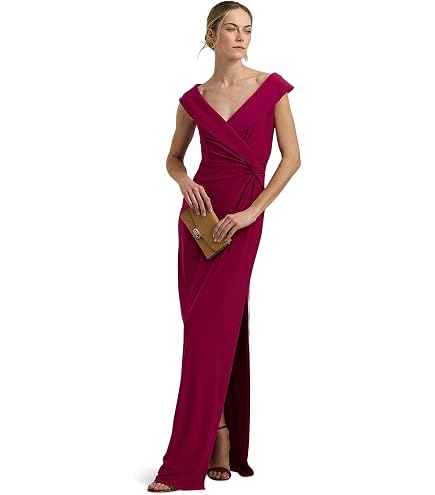 ralph lauren burgundy dress Womens Metallic Gown Dress, Metallic, 14 : Clothing, Shoes & Jewelry end of year sale y'all made this denim line dress features an Store:Nike - GB