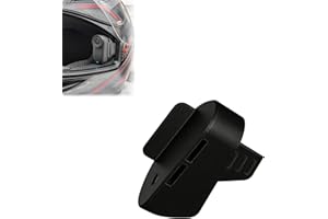 TrekGear Helmet Mount for Action Camera, Magnetic Base Compatible with Insta360 GO 3/3S, Compatible with AGV K1S and Most Ful