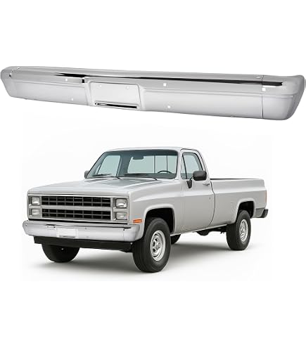 Amazon.com: Bumper Chrome Front Compatible with 1983-1991