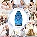 Sztrokia Essential Oil Diffuser,3D Glass Aromatherapy Diffuser,300ml Ultrasonic Cool Mist Humidifier with Color Changing LED Lights, Waterless Auto Shut-Off,Metal Case Base