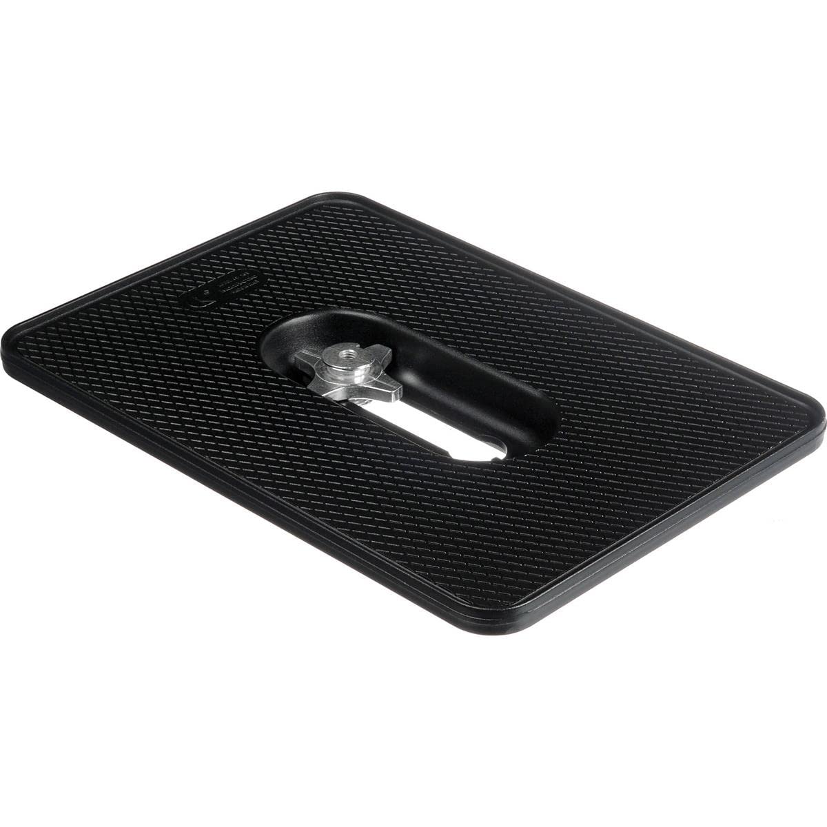 Manfrotto 183 Aluminum Monitor Platform (9-3/4x13-3/4) for Projectors, Speakers, etc., 3/8