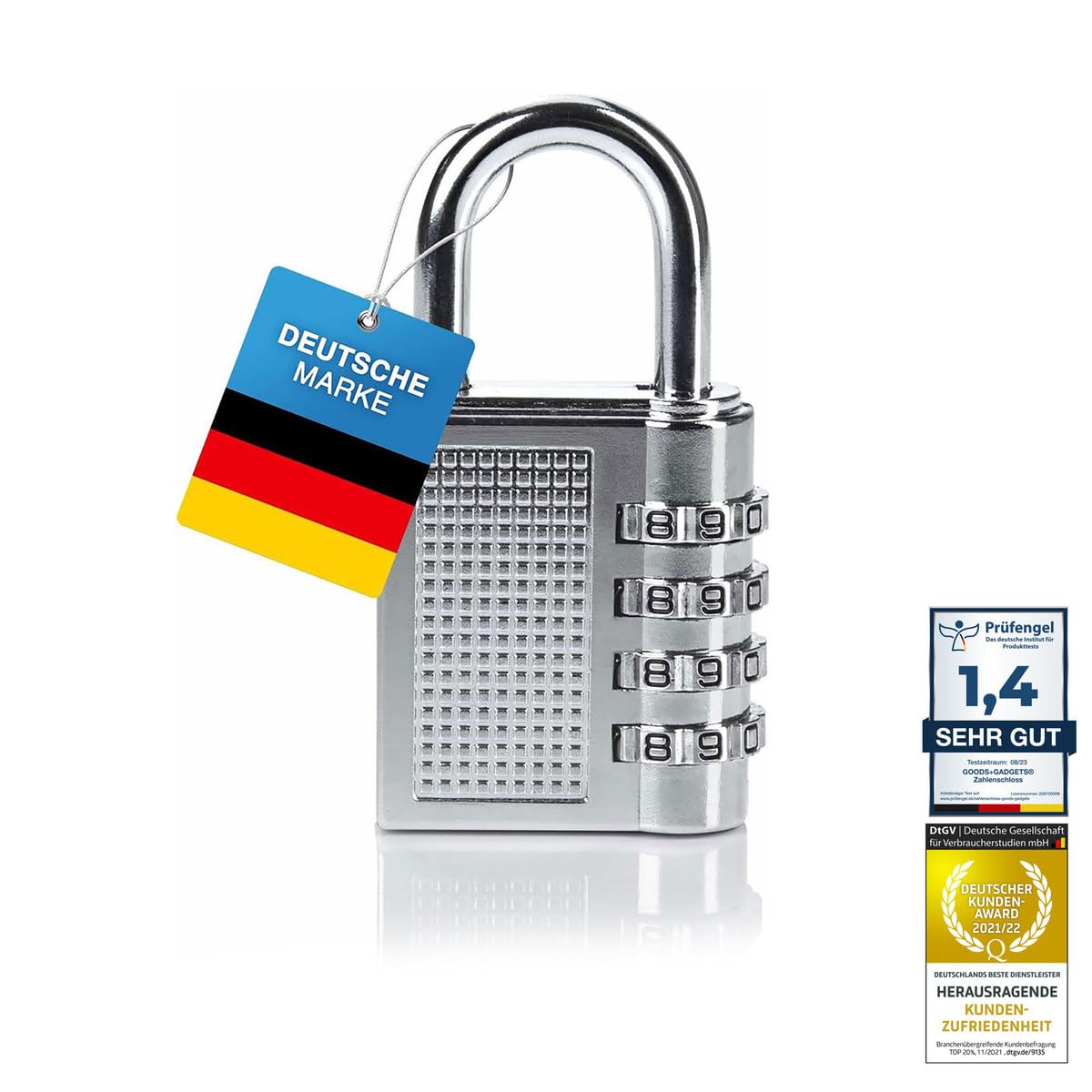 Combination Lock Combination Lock Padlock Travel Lock Suitcase Lock Security Lock 35 mm Shackle Height (Combination Lock)