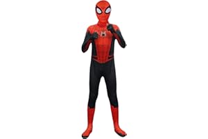 Almce Kids Superhero Costume Halloween Cosplay 3D Style Spandex Super Hero Jumpsuits for Boys
