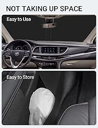 Proadsy 2024 Upgrade Front Windshield Sun Shade