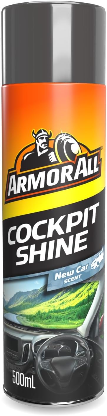 Armor All Cockpit Shine Car Interior Cleaner 500ml Anti-Static UK Made