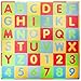 Tadpoles Soft EVA Foam 36 Piece ABC Playmat Set, Modern, 74x 74 (36 Sq Feet)