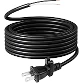 HASME Replacement Power Cord for Oreck XL XL2 Upright Vacuum Cleaner Replaces for 58-5807-61 58580761 Fits for 2300RS 4070H2L 4080H2B 4080H2R 4080H2Y 4090H2B 4090H2G 4090H2T 30" 2 Wire 18 Guage