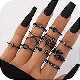 HUASAI Butterfly Rings for Women Rhinestone Rings Gold Stackable Statement Ring for Women Trendy Jewelry Gifts 2025