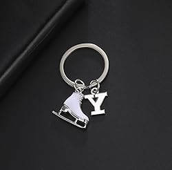 LIKGREAT Ice Skate Keychain Figure Skating