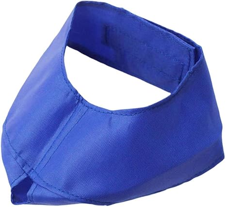 Popetpop Cache Oeil Pour Chat Pour Chat Oeil De Chien Pour Ombrage Chien Pour Le Toilettage Anti Maladie De Voiture Bleu Taille S Pour Les Chats De Moins De 2 5 Kg Amazon Fr