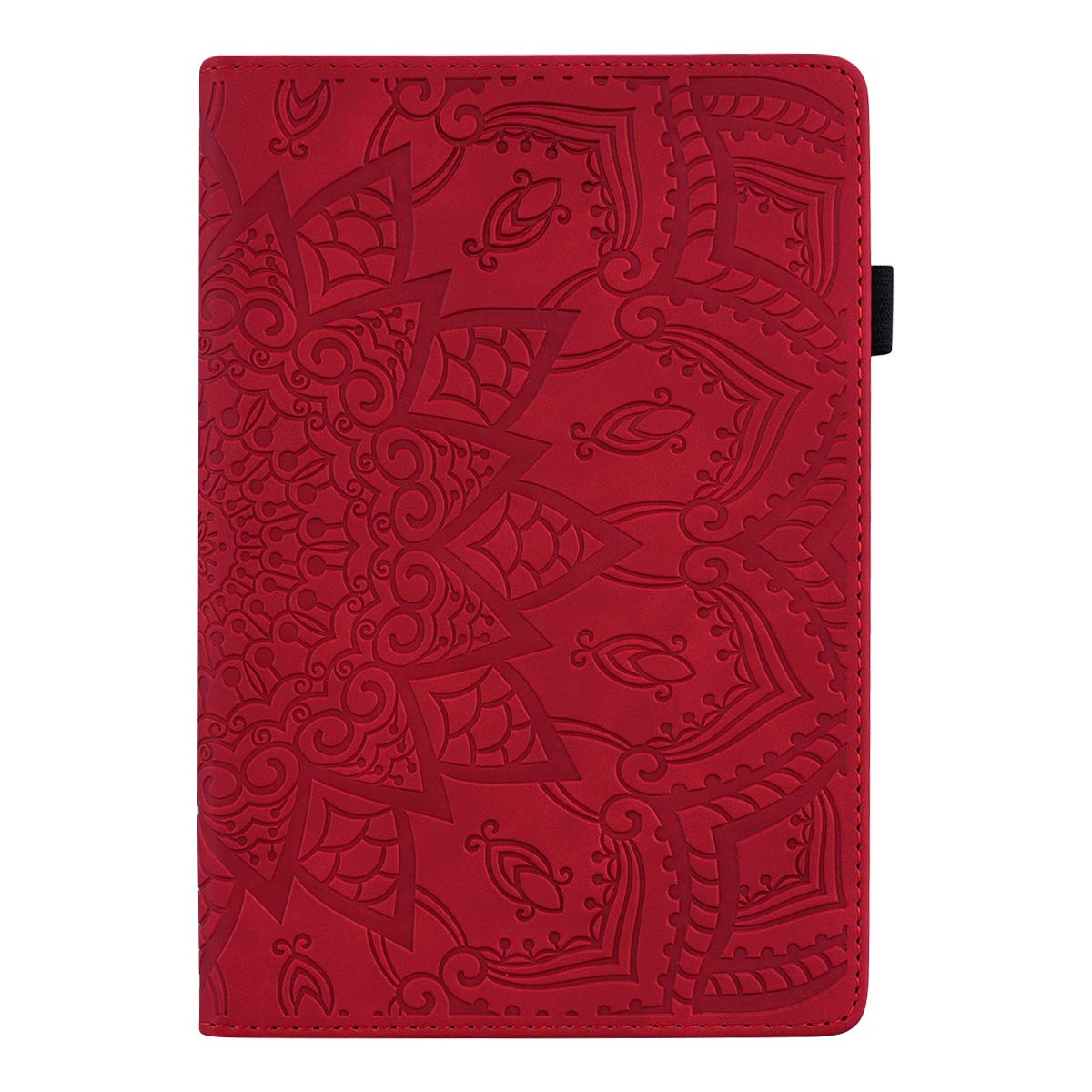 Vkooer iPad Mini 6 Case 2021 (Mini 6th Generation 8,3'') Cover Folio Stand Case with Auto Sleep/Wake Card Holder Smart Cover for iPad Mini 6 Tablet, Red