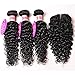 Perstar Hair 7A Grade Brazilian Water Wave 3 Bundles with Closure Uprocessed Virgin hair with 4