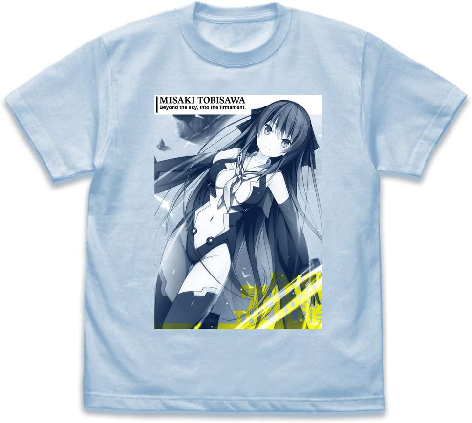 Amazon 蒼の彼方のフォーリズム 鳶沢みさきtシャツ Light Blue L アニメ 萌えグッズ 通販
