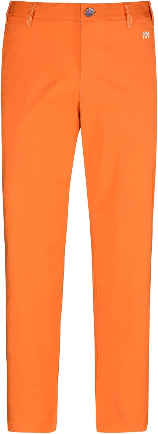 Lesmart Men's Golf Pants Stretch Slim Straight Tech Performance Relaxed Fit Chino Pant: Clothing