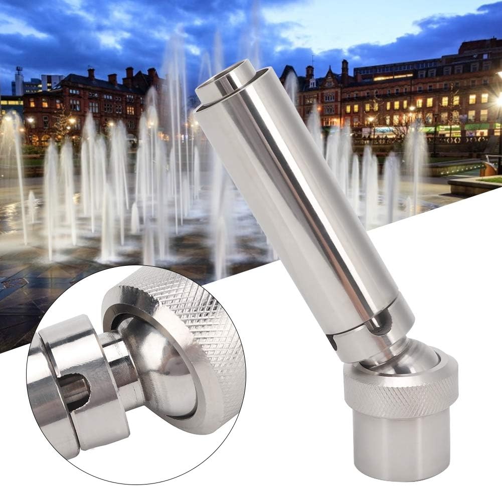 Fountain Nozzle,1" DN25 Stainless Steel Pond Nozzle Fountain Nozzle for Water Spray Sprinkler for Outdoor Garden - Image 4