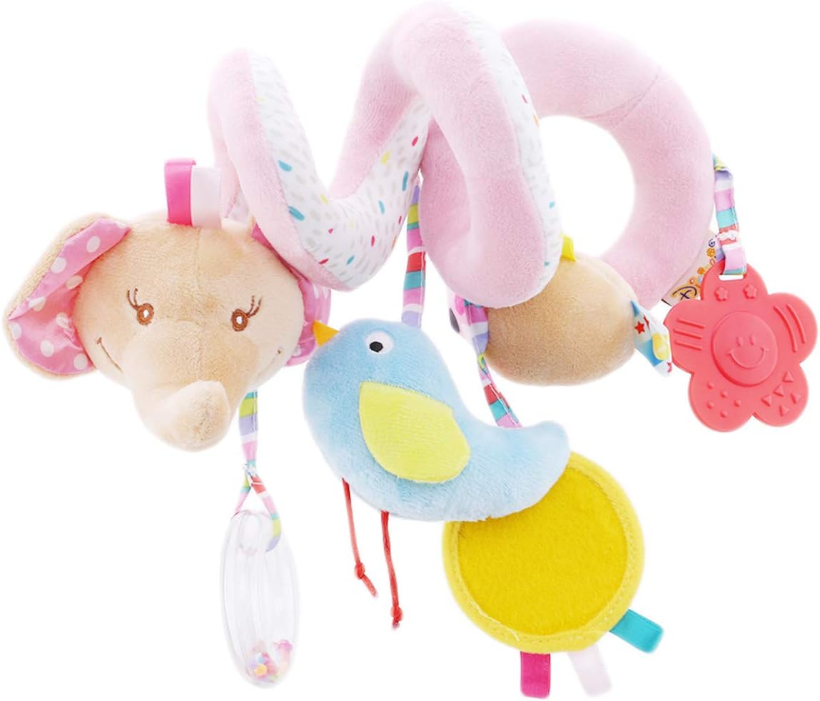Ane Vert Zaling Bebe Poussette Berceau Ornement Mignon Dessin Anime Elephant Aniamal Conception Spirale En Peluche Jouets Poussette Activite Jouet Jouets D Eveil Et 1er Age Jouets D Eveil Iplanmovilidad Com