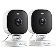 VIMTAG Upgrade 2.5K Security Camera Indoor Outdoor, 2.4G& 5G Color Night Vision Cameras for Home Security Baby Pet Dog Cat with Phone APP, Motion Detection 2-Way Audio, Work with Alexa Cloud, 2 Pack