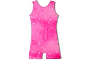 MYQFF Gymnastics Leotards for Girls Toddler Kids Dance Outfits Sparkle Tumbling Biketards Unitard Unicorn Mermaid