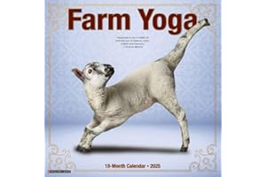 Farm Yoga 2025 12" x 12" Wall Calendar