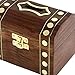 Shalinindia Indian Coin Bank Money Saving Box - Banks for Kids & Adults - Wood Vacation Piggy Bank