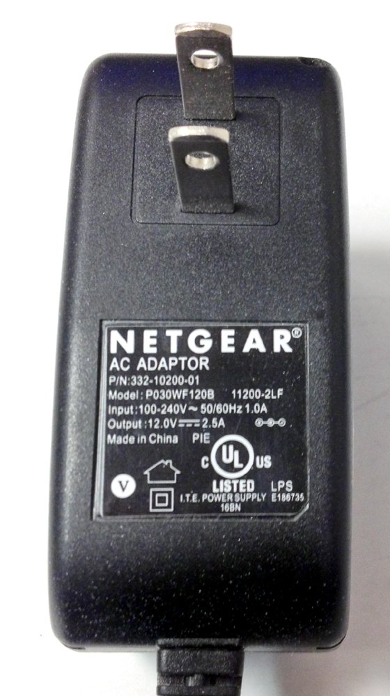 Genuine Netgear AC Adapter Power Supply 12.0V 2.5A