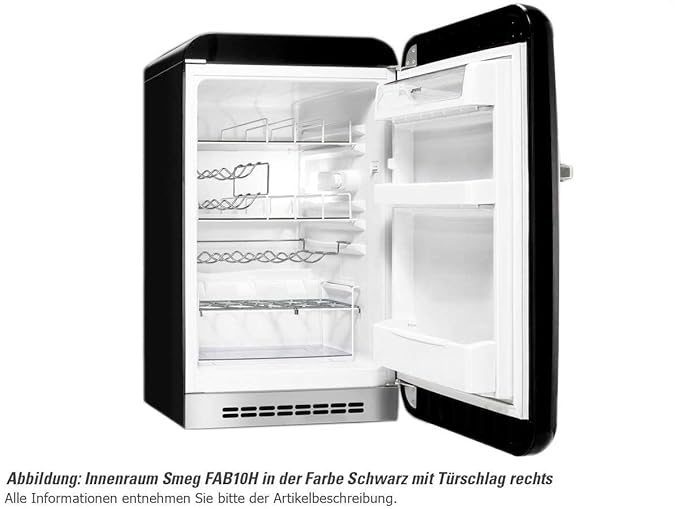 Smeg FAB10HLP Independiente 130L A+ Crema de color - Frigorífico ...